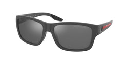 UFK07H Grey Rubber Frame | Dark Grey Mirror Silver Polar Lens