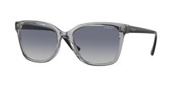 27264L Transparent Grey Frame | Grey Gradient Dark Blue Lens