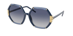 19004L Transparent Navy / Navy Frame | Grey Blue Gradient Lens