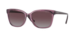 276162 Transparent Purple Frame | Polar Grey Gradient Dark Violet Lens