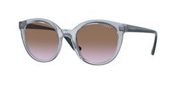 286368 Transparent Blue Frame | Violet Gradient Brown Lens