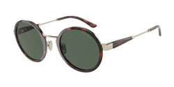 301371 Pale Gold / Tortoise Frame | Green Lens