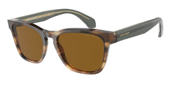 594233 Opal Striped Brown Frame | Brown Lens