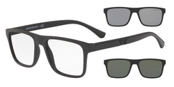 58011W Matte Black Frame | Clear Lens