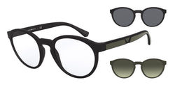 50421W Matte Black Frame | Clear Lens