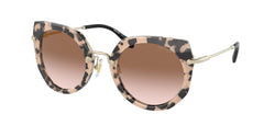 07D0A6 Havana / Top Pink Transparent Frame | Brown Gradient Lens