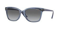 276211 Transparent Blue Frame | Grey Gradient Lens