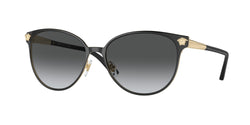 1377T3 Black / Pale Gold Frame | Grey Gradient Lens