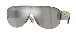 311/6G Transparent Grey Frame | Light Grey Mirror Silver Lens