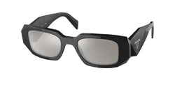 1AB2B0 Black Frame | Light Grey Mirror Silver Lens