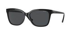 W44/87 Black Frame | Dark Grey Lens