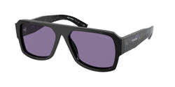 1AB05Q Black Frame | Violet Mirror Internal Silver Lens