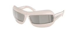 13D2B0 Opal Nude Frame | Light Grey Mirror Silver Lens