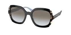 KHR0A7 Black Azure / Spotted Brown Frame | Grey Gradient Lens