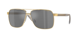 1002Z3 Gold Frame | dark grey mirror silver polar Lens