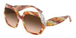 004/2L Tortoise Horn Yellow / White Frame | Gradient Brown Lens