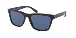 500180 Shiny Black Frame | Dark Blue Lens