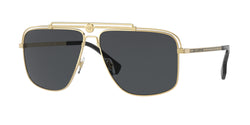 100287 Gold Frame | Dark Grey Lens