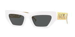 401/87 White Frame | Dark Grey Lens