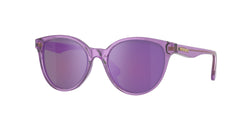 53734V Lilac Glitter Frame | Grey Mirror Violet Lens