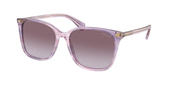 60368H Shiny Striped Purple Frame | Gradient Violet Lens