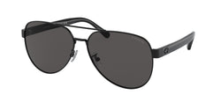 900387 Satin Black Frame | Dark Grey Solid Lens