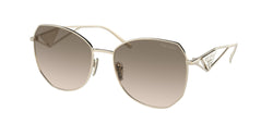 ZVN3D0 Pale Gold Frame | Light Brown Grad Light Grey Lens