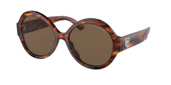 500773 Shiny Striped Havana Frame | Brown Lens