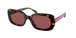 512069 Dark Tortoise Frame | Dark Violet Solid Lens