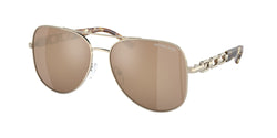 10147P Light Gold Frame | Gold Mirror Lens