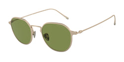 32814E Matte Pale Gold Frame | Green Lens