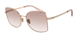 301113 Rose Gold Frame | Clear Gradient Brown Lens