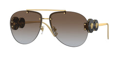 148889 Gold Frame | Grey Gradient Brown Lens