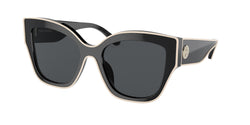 192987 Black With Ivory Piping Frame | Solid Grey Lens