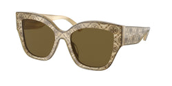 193373 Ivory Horn With Olive Monogram Frame | Solid Olive Lens