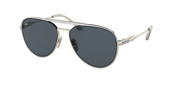 17F09T Silver / Pale Gold Frame | Dark Grey Lens