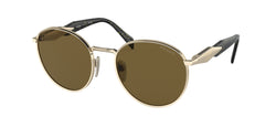 ZVN01T Pale Gold Frame | Dark Brown Lens