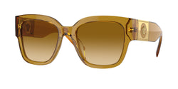 53472L Transparent Honey Frame | Light Yellow Gradient Ochre Lens