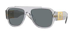 530580 Transparent Grey Frame | Dark Blue Lens