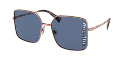 ZVF1V1 Rose Gold Frame | Dark Blue Lens