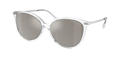 30156G Clear Transparent Frame | Silver Mirror Lens