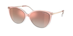 32556F Pink To Clear Frame | Rose Gold Gradient Lens