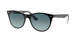 12943M Black ON Transparent Frame | Blue Gradient Lens