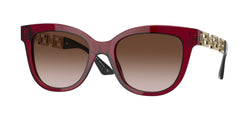 388/13 Bordeaux Transparent Frame | Brown Gradient Lens