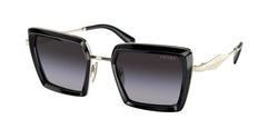 AAV09S Black / Pale Gold Frame | Grey Gradient Lens