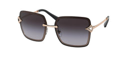 Pink Gold Frame | Grey Gradient Lens