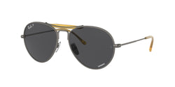 9208K8 Demi Gloss Pewter Frame | Polarized Dark Grey Classic Lens