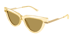 Yellow/GOLD 004 Frame | BROWN Lens