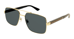 Gold/CRYSTAL 005 Frame | SMOKE Lens