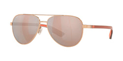 400221 Shiny Rose Gold Frame | Copper Silver Mirror Lens